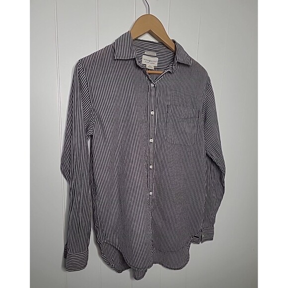 Denim & Supply Ralph Lauren Boyfriend Button Up Shirt Women M Casual Cotton - Picture 2 of 9